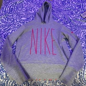 Heather Gray Nike Hoodie